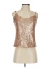 REVELRY 100% Polyester Gold Sleeveless Top Size S - photo 1