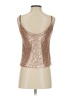 REVELRY 100% Polyester Gold Sleeveless Top Size S - photo 2
