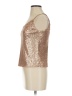 REVELRY 100% Polyester Gold Sleeveless Top Size S - photo 5