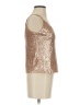 REVELRY 100% Polyester Gold Sleeveless Top Size S - photo 4