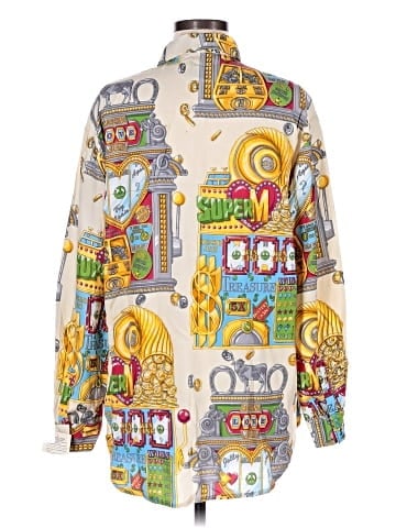 Moschino Jeans Long Sleeve Button-Down Shirt (view 2)