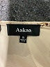 AaKaa 100% Polyester Tan Gray Cocktail Dress Size S - photo 4