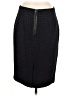 Ann Taylor 100% Polyester Houndstooth Black Formal Skirt Size 8 - photo 2