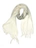 LC Lauren Conrad Ivory Gray Scarf One size - photo 1