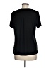 Anne Klein Black Short Sleeve Top Size M - photo 2