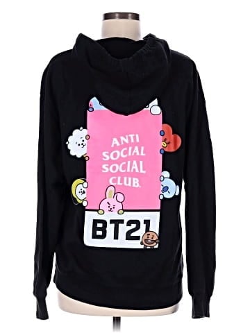 Anti Social Social Club Pullover Hoodie (view 2)