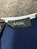 MSK Solid Blue Casual Dress Size M (estimated) - photo 7