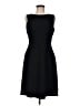 Tahari Solid Black Cocktail Dress Size 8 - photo 1