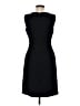 Tahari Solid Black Cocktail Dress Size 8 - photo 2