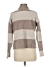 Adrienne Vittadini Stripes Brown Turtleneck Sweater Size M - photo 2