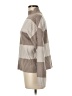 Adrienne Vittadini Stripes Brown Turtleneck Sweater Size M - photo 5