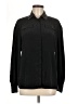 Jordan 100% Polyester Black Long Sleeve Blouse Size 9/10 - photo 1