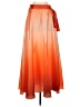 Assorted Brands 100% Polyester Orange Formal Skirt Size 26 waist (estimated) - photo 1