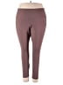Velocity Solid Burgundy Active Pants Size 3X - photo 1