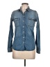 Zara Basic Blue Denim Jacket Size L - photo 1