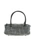 Nicole Miller Collection Houndstooth Silver Green Shoulder Bag One size - photo 1