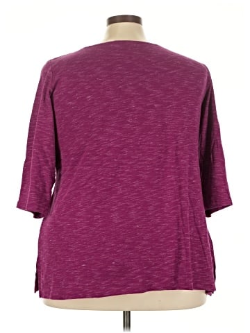 Karen Scott 3/4 Sleeve T-Shirt (view 2)