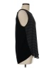 Ann Taylor LOFT 100% Polyester Black Sleeveless Blouse Size M - photo 4