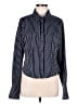 Lulus Stripes Blue Long Sleeve Blouse Size XL - photo 1