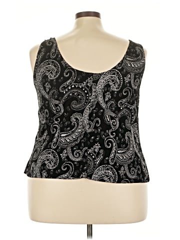 Xscape Sleeveless Blouse (view 2)