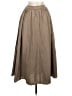 Assorted Brands 100% Silk Solid Tan Silk Skirt Size 4 - photo 2