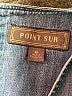 Point Sur 100% Cotton Solid Blue Jumpsuit Size 0 - photo 4