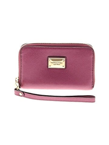 MICHAEL Michael Kors Leather Wristlet (view 1)