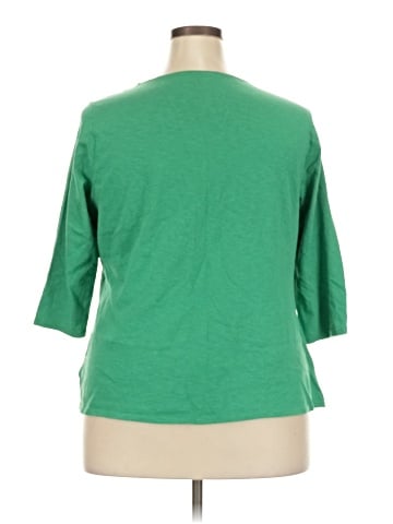Coldwater Creek 3/4 Sleeve T-Shirt (view 2)