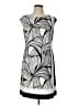 Donna Morgan Graphic Ivory Cocktail Dress Size 10 - photo 1