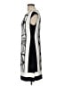Donna Morgan Graphic Ivory Cocktail Dress Size 10 - photo 5