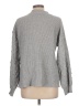 CeCe Gray Turtleneck Sweater Size L - photo 2