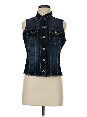 Maurices Denim Vest (view 1)