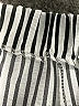 Unbranded 100% Polyester Stripes Silver White Casual Pants Size M - photo 4