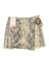 Zara Graphic Gray Ivory Skort Size S - photo 1