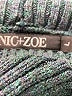Nic + Zoe Teal Pullover Sweater Size L - photo 7