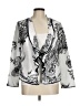Chico's Silver Jacket Size Med Petite (1) - photo 1