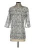Figue 100% Cotton Silver 3/4 Sleeve Blouse Size XS - photo 2