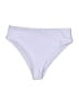 Unbranded Solid White Swimsuit Bottoms Size S - photo 1