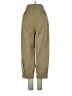 Xiao Solid Green Casual Pants Size XS - photo 2