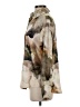 Unbranded 100% Polyester Print Tan 3/4 Sleeve Blouse Size S - photo 5