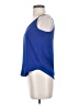 Express 100% Polyester Blue Sleeveless Top Size XXS - photo 5