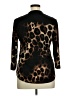 Diana Belle Animal Print Brown 3/4 Sleeve Blouse Size XL - photo 2