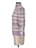 Ann Taylor LOFT 100% Polyester Stripes Purple Turtleneck Sweater Size S - photo 5