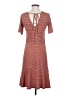 Donna Morgan Print Orange Casual Dress Size 4 - photo 2