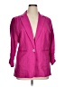 MICHAEL Michael Kors 100% Linen Pink Blazer Size 14 - photo 1
