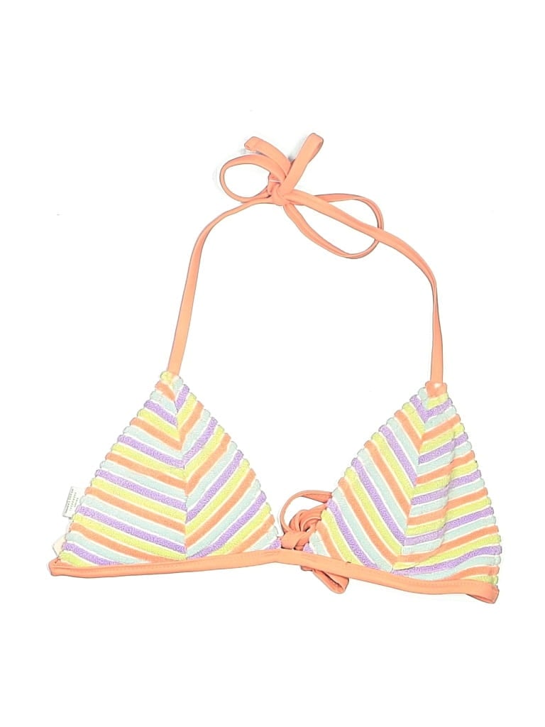 Pre-owned Aerie Swimsuit Top Yellow Swimwear