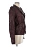 Guess 100% Polyurethane Burgundy Jacket Size M - photo 4