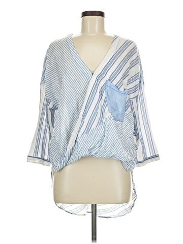 Holding Horses 3/4 Sleeve Blouse (view 1)
