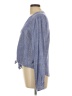 E&M Collection 100% Rayon Blue Long Sleeve Blouse Size L - photo 5