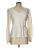 Old Navy Ivory Long Sleeve Blouse Size L - photo 1